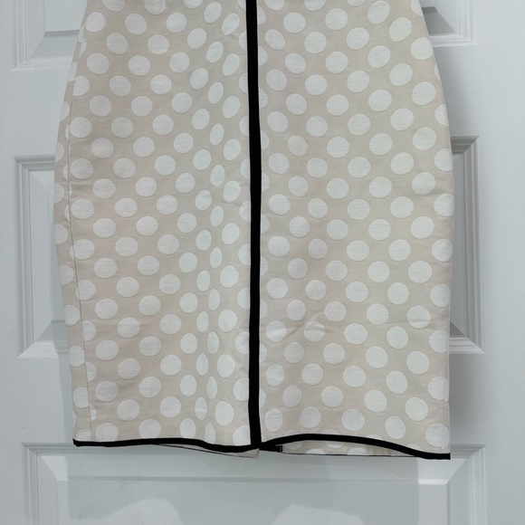 White Polka Dot Halter Dress - Picture 4 of 8